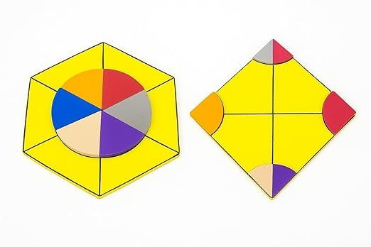 AVISHKAR India Polygon + Quadrilateral Geometry Combo Kit with Magnetic Board